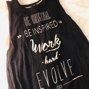 inspirational tank top